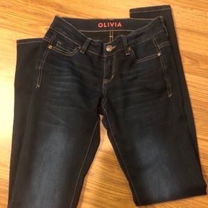 Dark wash jeans